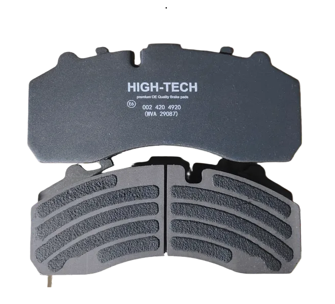 Copper-Free Ceramic Brake Pads for Commercial Vehicles