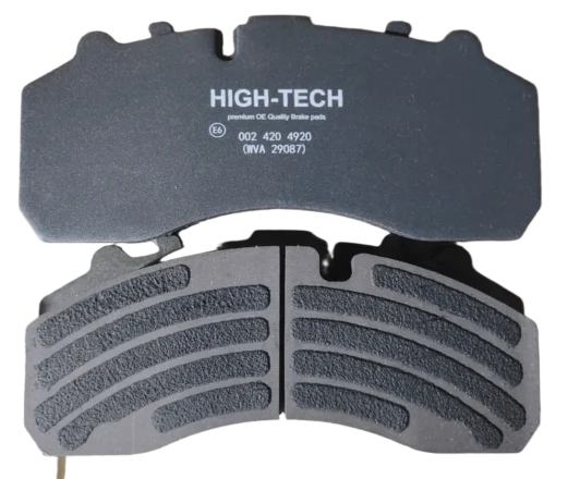 Copper-Free Ceramic Brake Pads for Commercial Vehicles